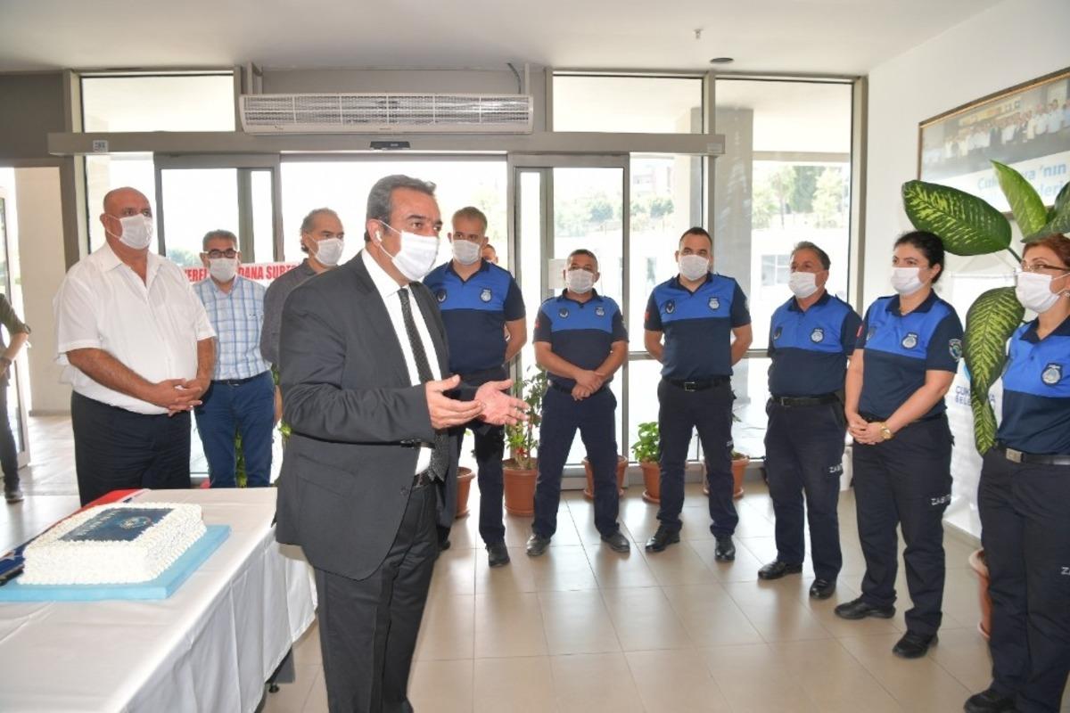 Başkan &Ccedil;etin: "Zabıta hizmetlerinde sıkıntı yaşamıyoruz"