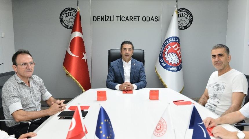 DTO Teknik Tekstile D&ouml;n&uuml;ş&uuml;m Proje Ekibi sahaya indi