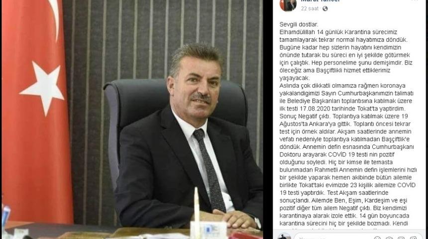 K&uuml;lliye&rsquo;deki toplantı i&ccedil;in test yaptırdı, pozitif &ccedil;ıktı, sağlığına kavuştu