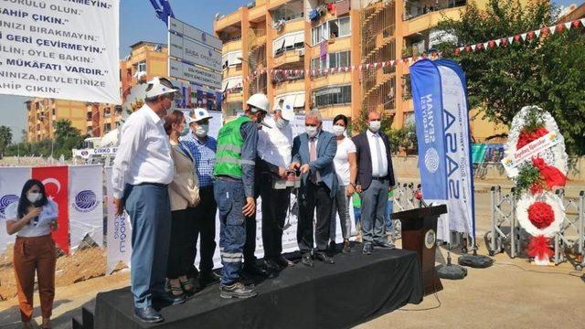Sasa Mehmet Erdemoğlu Kreş ve Gündüz Bakım evi inşaatının temeli atıldı