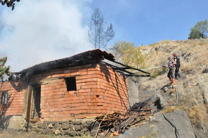 Sungurlu’da tandırlık yangını G2