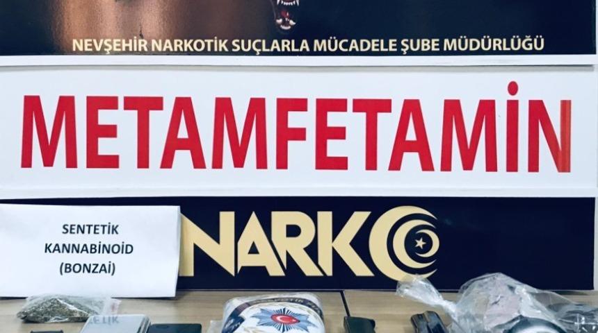 Nevşehir&rsquo;de uyuşturucudan 2 kişi tutuklandı