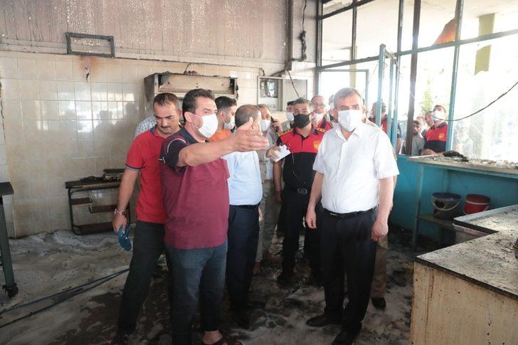 Bayazgül fırın patlamasında yaralanan vatandaşları ziyaret etti G1