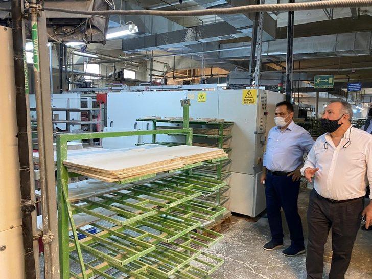 Başkan Şahin’in fabrika ziyareti G4