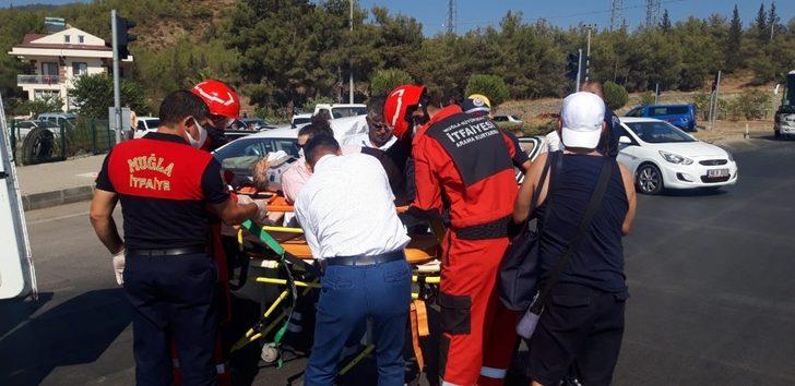 Fethiye’de trafik kazası: 2 yaralı G1