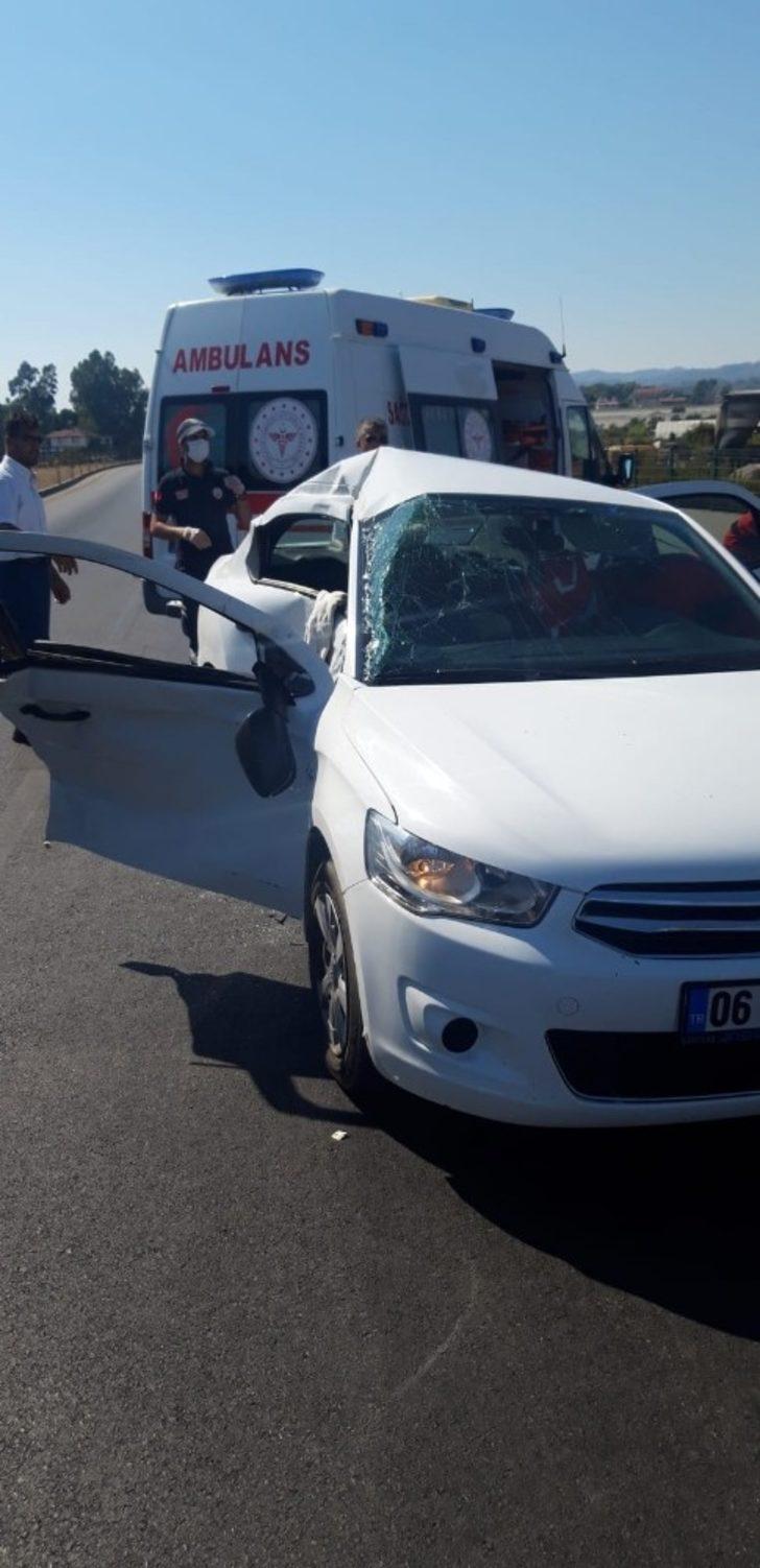 Fethiye’de trafik kazası: 2 yaralı G2