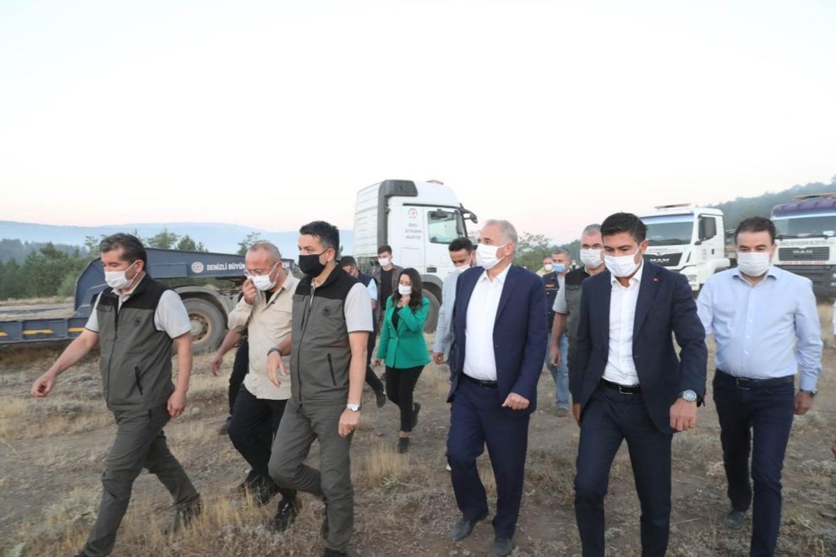 B&uuml;y&uuml;kşehirden s&ouml;nd&uuml;rme &ccedil;alışmalarına destek