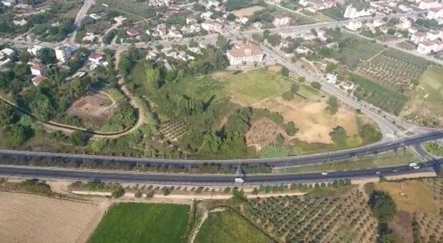 Antalya trafiği havadan helikopter ve drone ile denetlendi