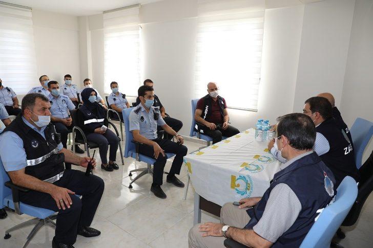 Canpolat zabıta personelleriyle bir araya geldi G3