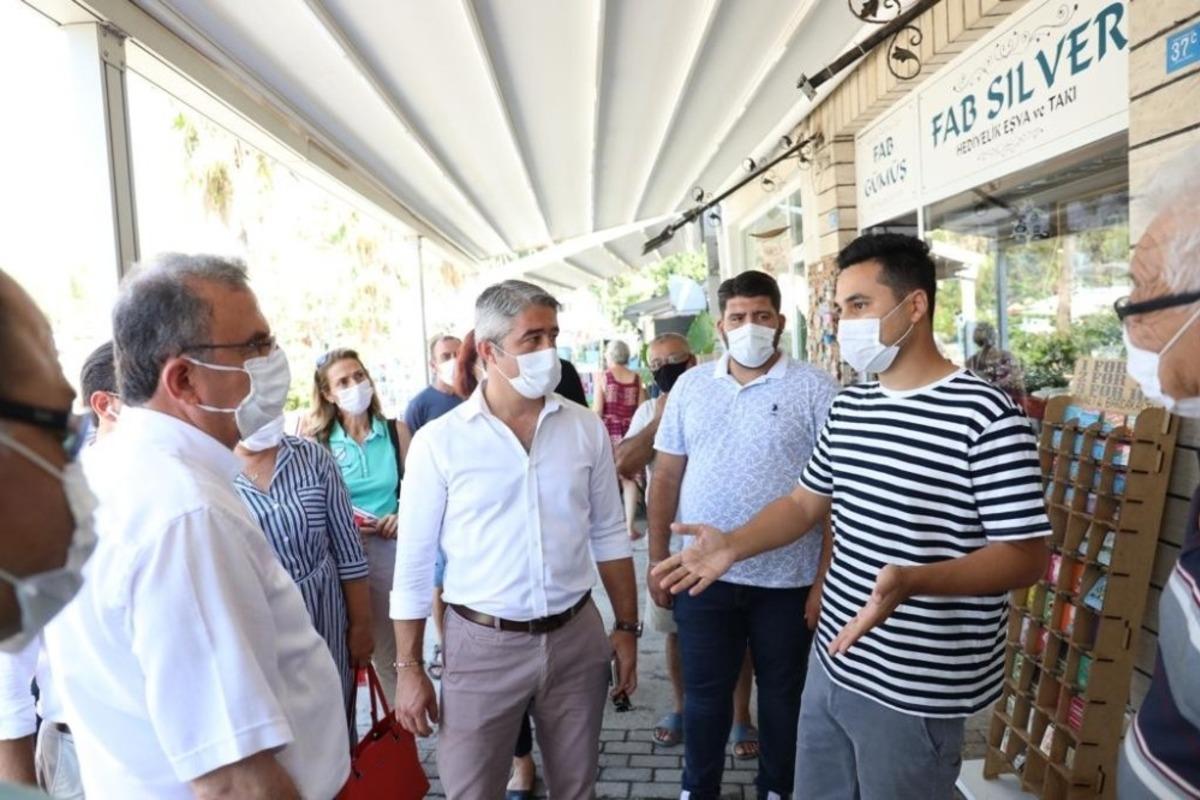 Başkan Oktay ve Milletvekili Girgin, Bozburun Mahallesi&rsquo;ni ziyaret etti