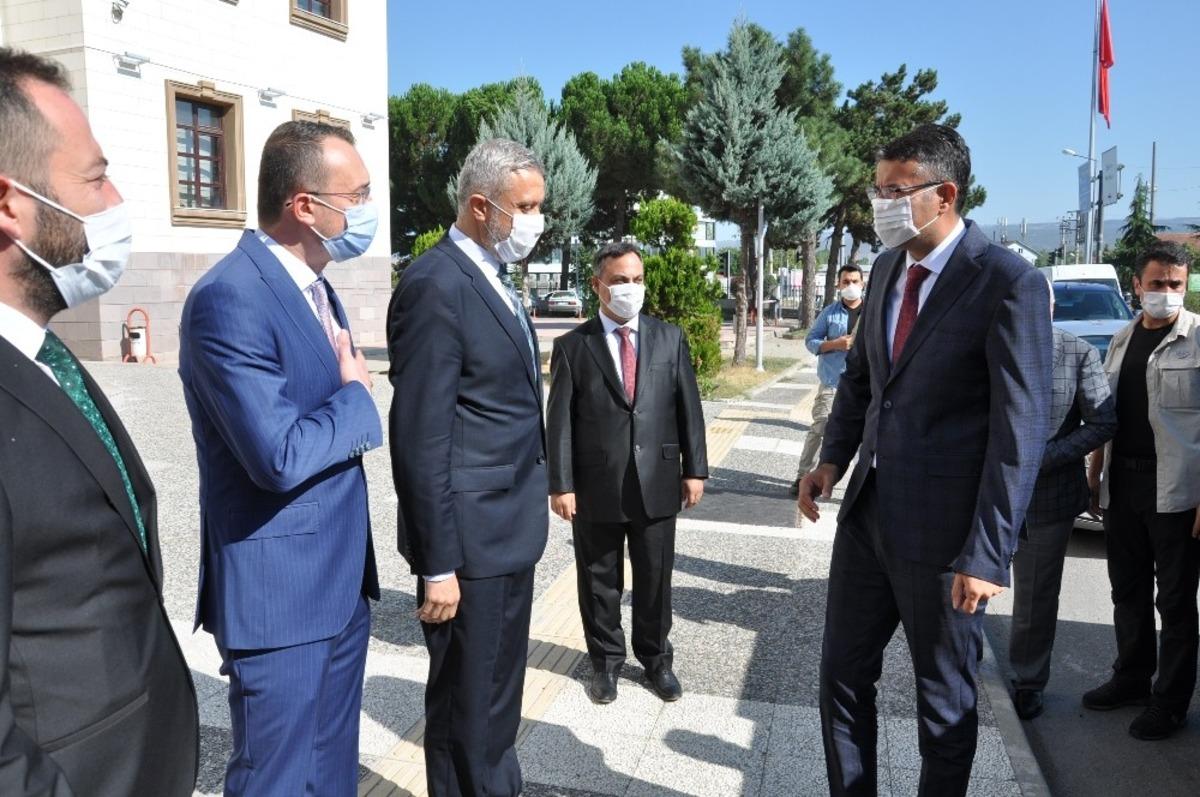 Vali &Ccedil;elik&rsquo;ten Simav&rsquo;ı ziyaret etti