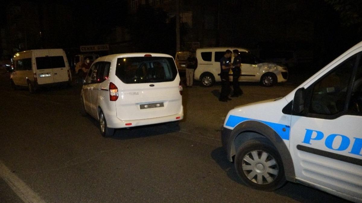 &Ccedil;aldığı aracın el frenini indirmeyi unutan hırsız balataları yaktı