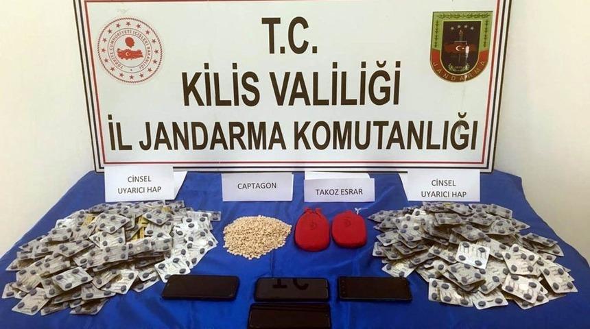 Kilis&rsquo;te uyuşturucu operasyonu