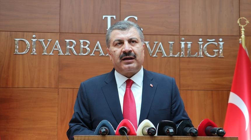 Bakan Koca: Diyarbakır'da durum kontrol altında alındı