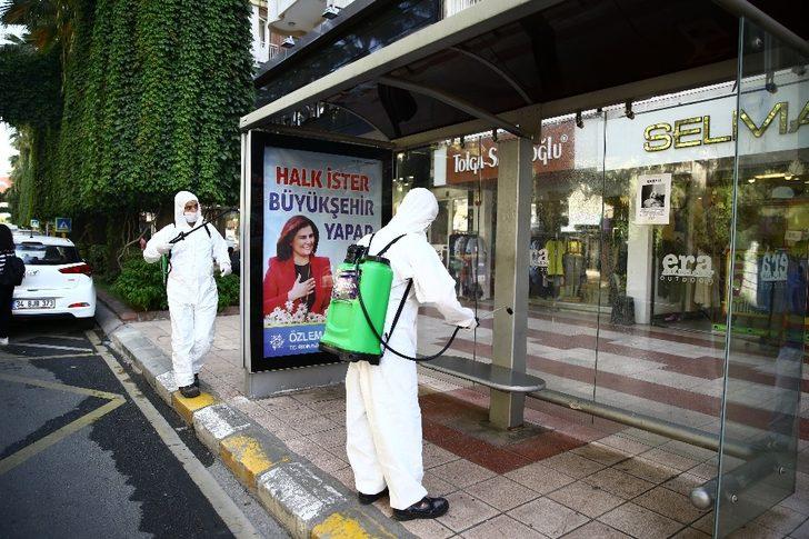 Aydın Büyükşehir Belediyesi salgına karşı önlem almayı sürdürüyor G1
