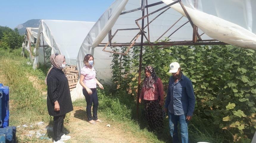 Deresakarı köyündeki üreticiler bilgilendirildi