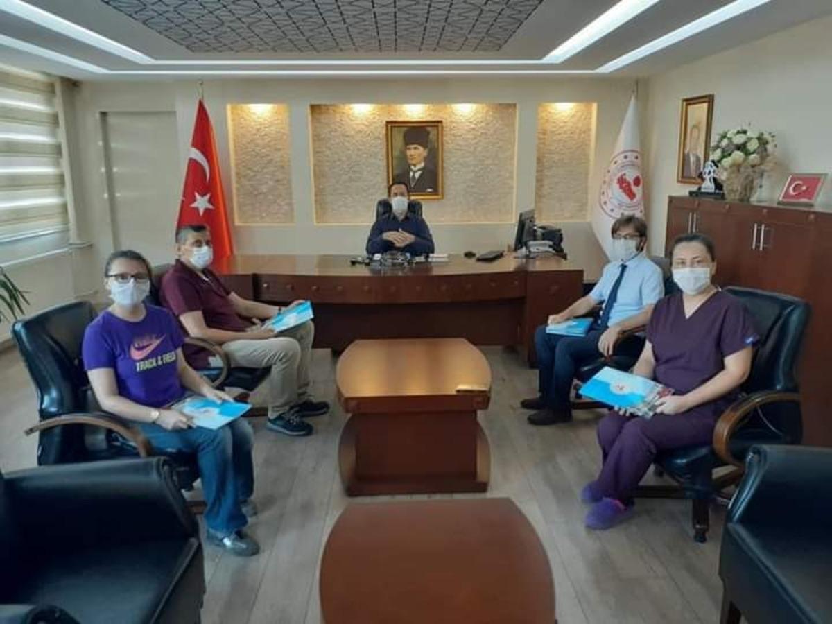 G&uuml;m&uuml;şova Kaymakamlığı&rsquo;ndan Sağlık personellerine teşekk&uuml;r