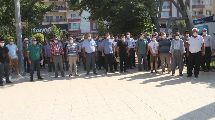 Yayla sakinlerinden kaynak sularının taşınmasına tepki