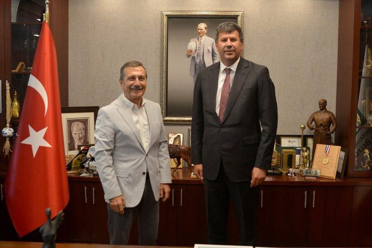 Başkan Odabaşı’ndan Başkan Ataç’a ziyaret G1