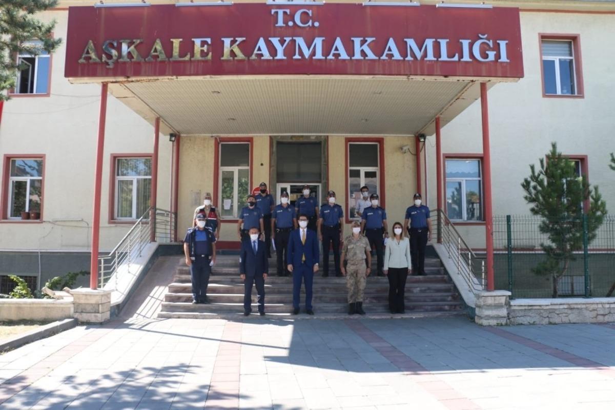 Aşkale&rsquo;de Korona vir&uuml;s denetimi