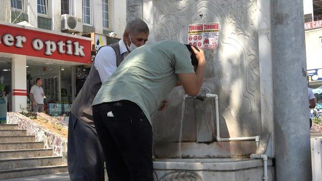 Sıcak hava vatandaşları bunalttı