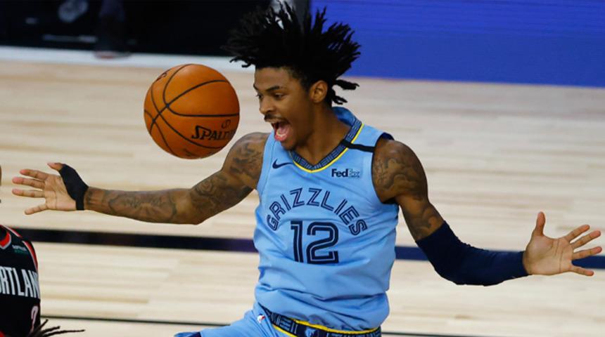 NBA'de yılın çaylağı Ja Morant