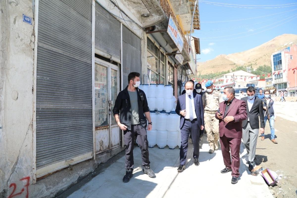 Başkale&rsquo;de korona vir&uuml;s tedbirleri denetimi