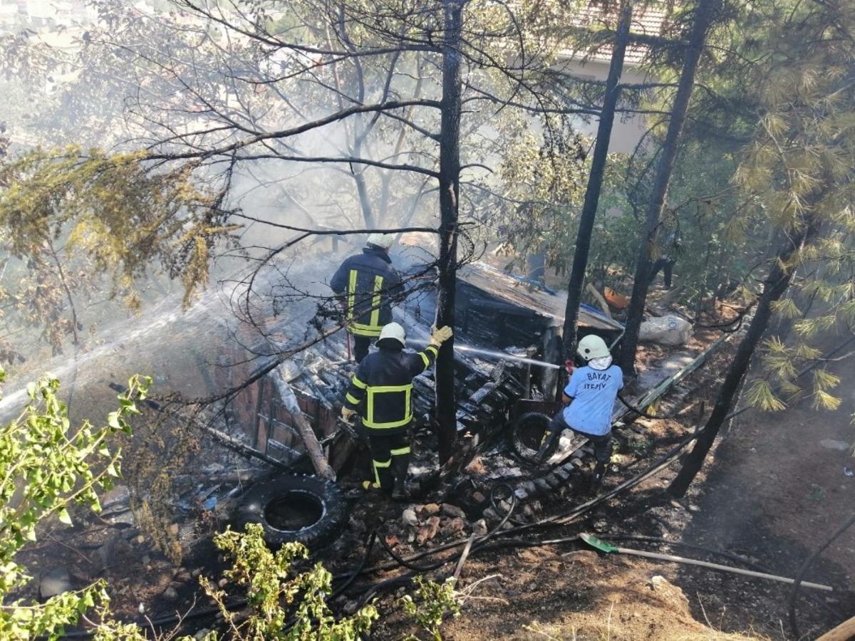Bayat&rsquo;ta tandırlık yangını