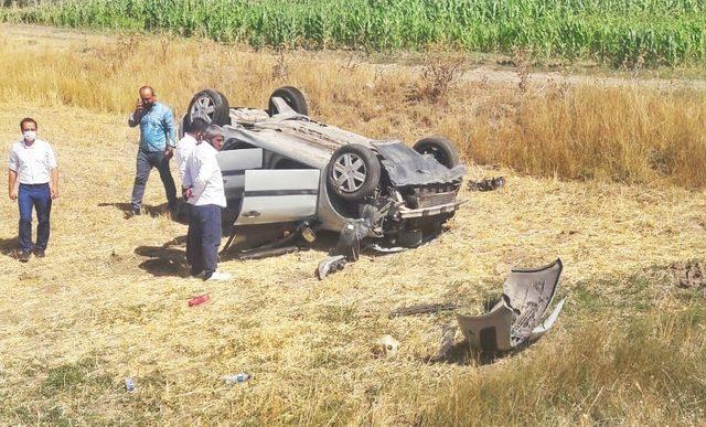 Sungurlu’da trafik kazası: 1 yaralı