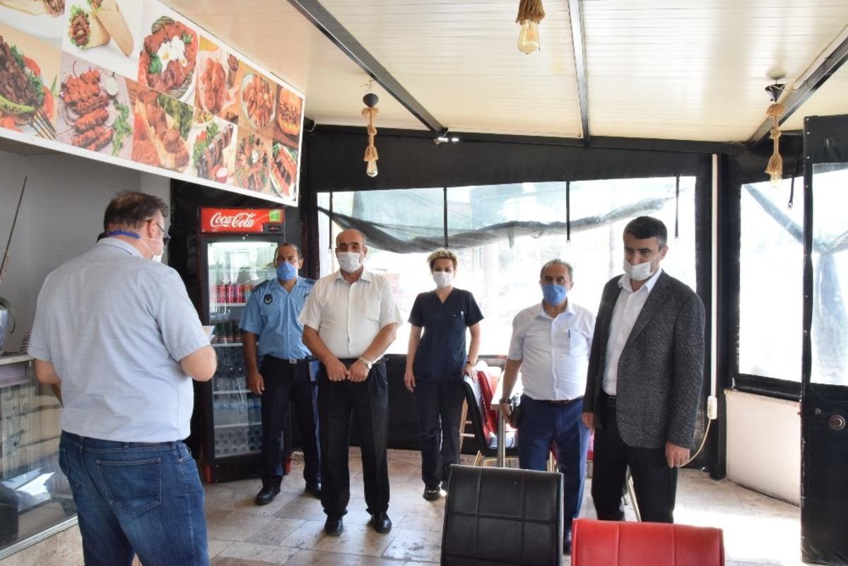 Lapseki&rsquo;de covid-19 denetimi