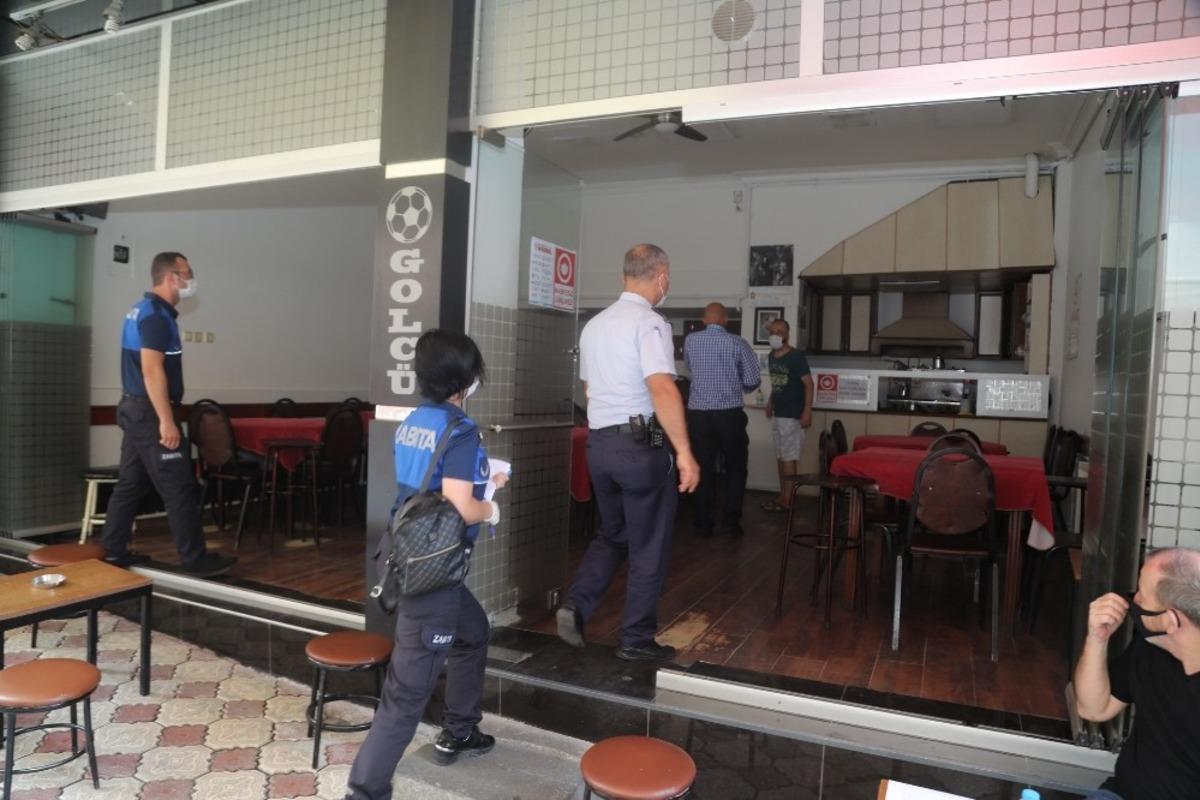 Zabıtalardan kapsamlı korona denetimi