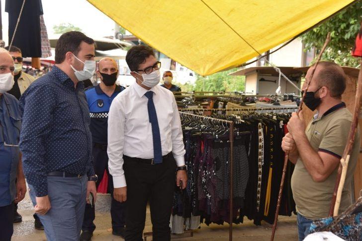 Başkan Özlü korona virüs denetimlerine katıldı G3