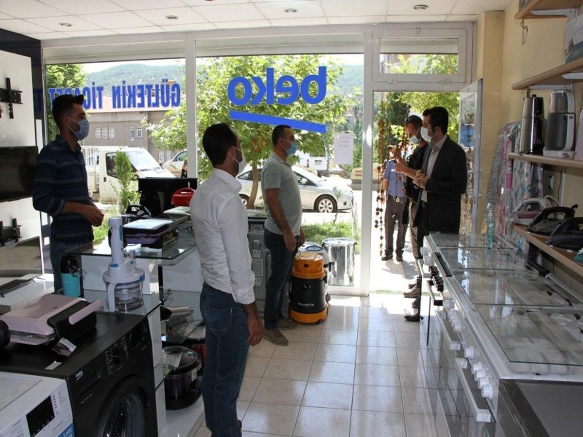 Hizan&rsquo;da korona vir&uuml;s tedbirleri denetimi