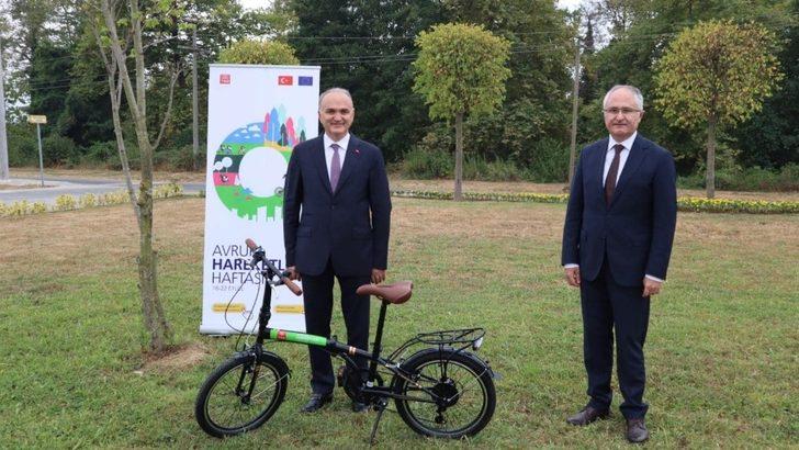 Başkan Faruk Özlü "Düzce bisiklet şehir olacak" G1