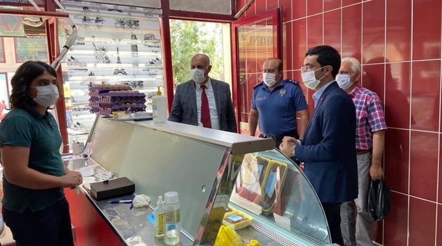 Doğanşehir’de Covid-19 denetimleri yoğunlaştırıldı