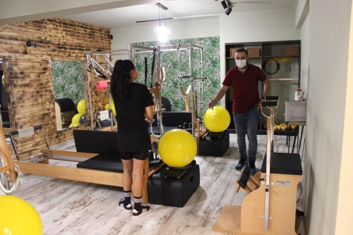 D&uuml;zce&rsquo;de Spor Salonlarında denetleme yapıldı