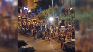 D&uuml;ğ&uuml;n yasaklarından bir gece &ouml;ncesinde Antalya'da şaşkına &ccedil;eviren g&ouml;r&uuml;nt&uuml;ler