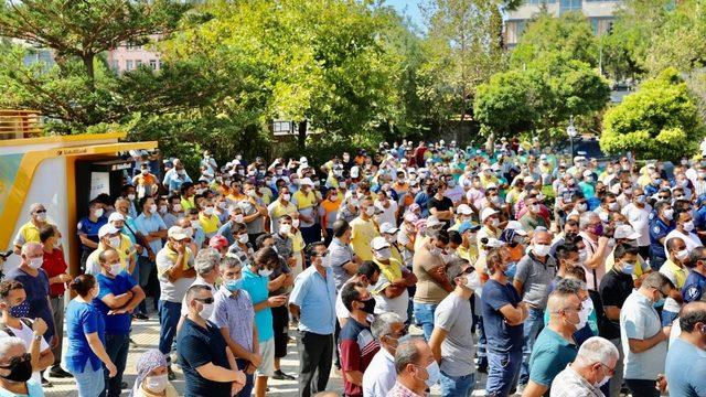 Didim’de belediye personeli Başkan Atabay’a sahip çıktı