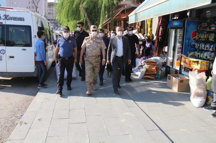 Şemdinli’de korona virüs tedbirleri denetimi G1