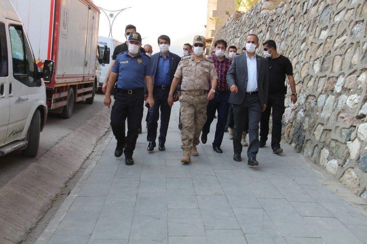 Şemdinli’de korona virüs tedbirleri denetimi G2