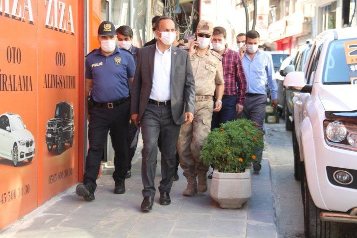 Şemdinli’de korona virüs tedbirleri denetimi G3