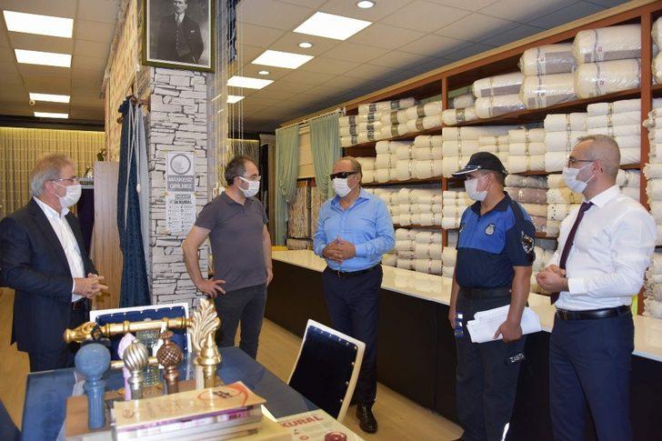 Aliağa’da korona virüsü denetimi G1