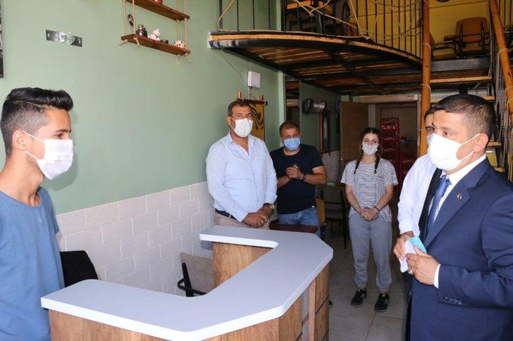 Kaymakam Mehmetbeyoğlu’ndan korona virüs denetimi G5