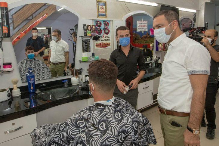 Kaymakam Aslan korona virüs denetimlerine katıldı G2