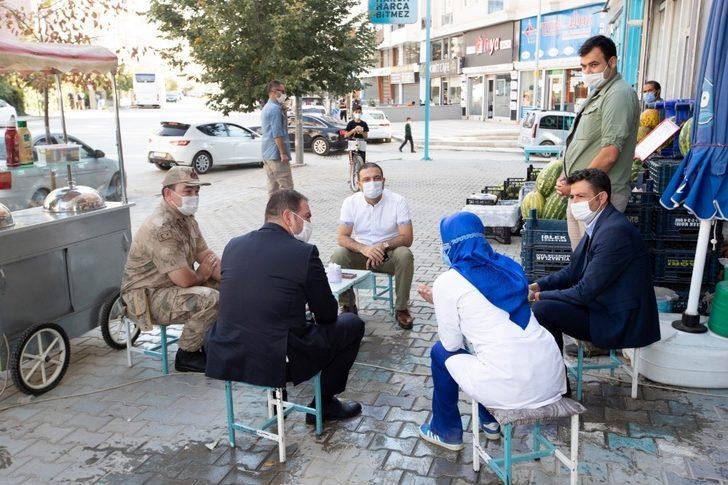 Kaymakam Aslan korona virüs denetimlerine katıldı G4