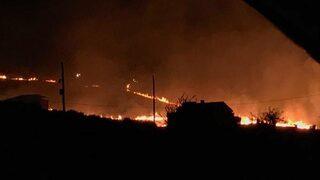 Ormanlık alanda b&uuml;y&uuml;k yangın