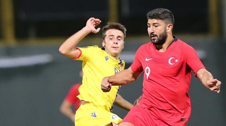 &Uuml;mit Milliler Andorra'yı tek golle mağlup etti