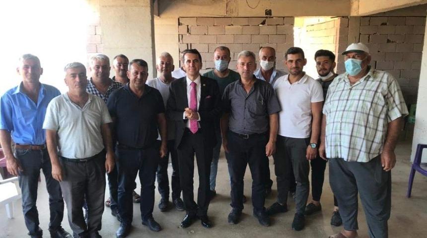 Karantinaya alınan k&ouml;y&uuml; CHP&rsquo;li vekil de ziyaret etmişti