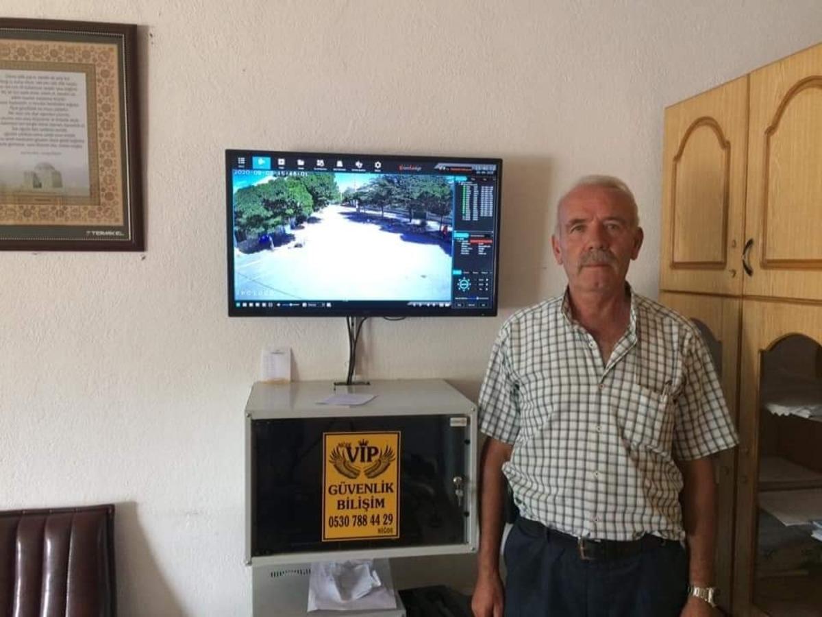 G&uuml;m&uuml;şkent k&ouml;y&uuml;ne g&uuml;venlik kamera sistemi kuruldu