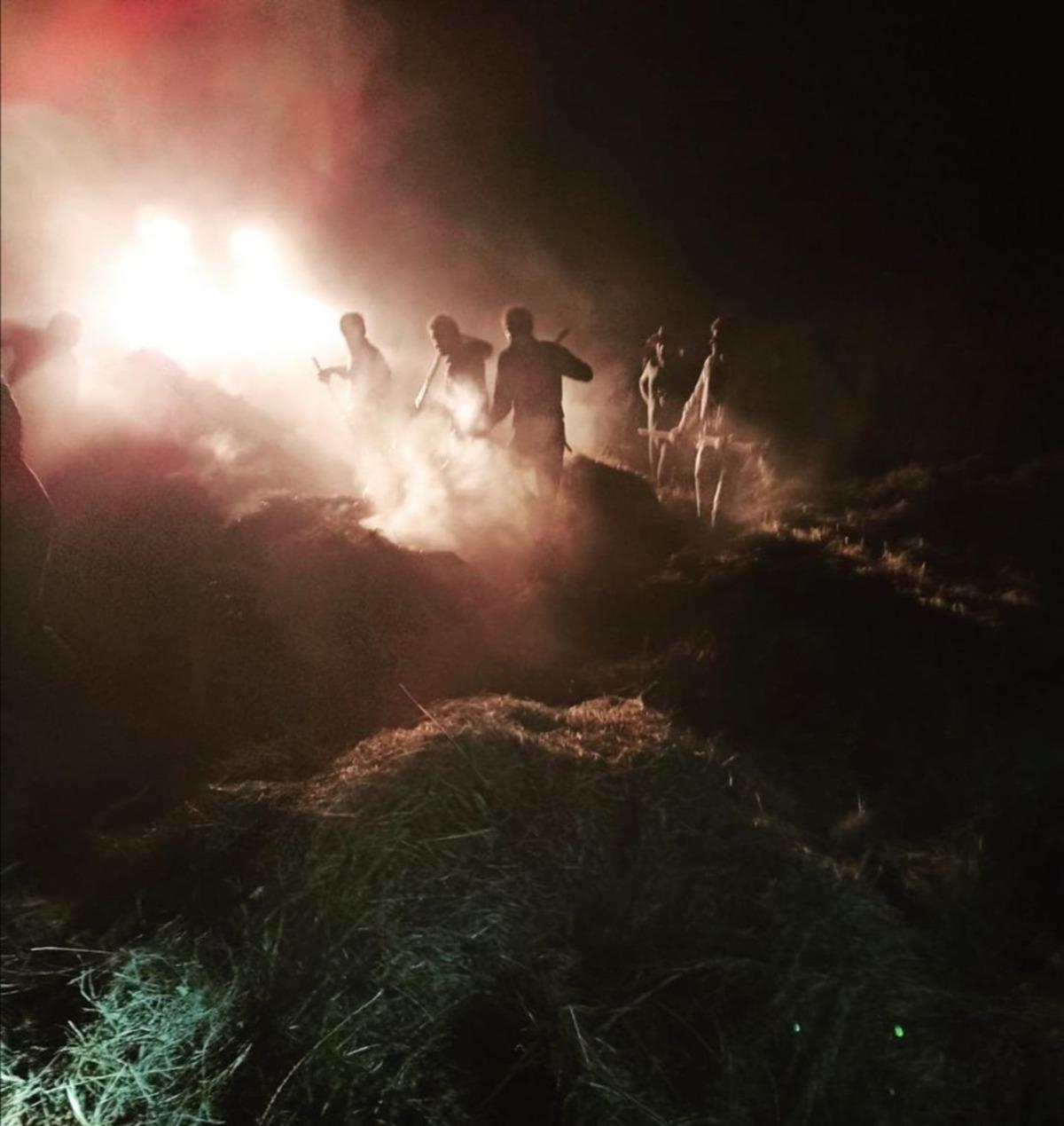 Saray&rsquo;da 4 bin 300 bağ ot yandı